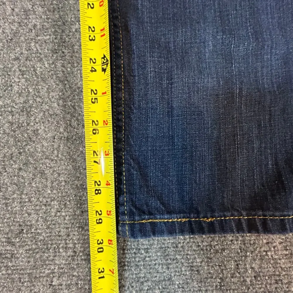 Levis Strauss 514 Dark Blue Regular Straight Leg Fit Jeans W36‎ L32
